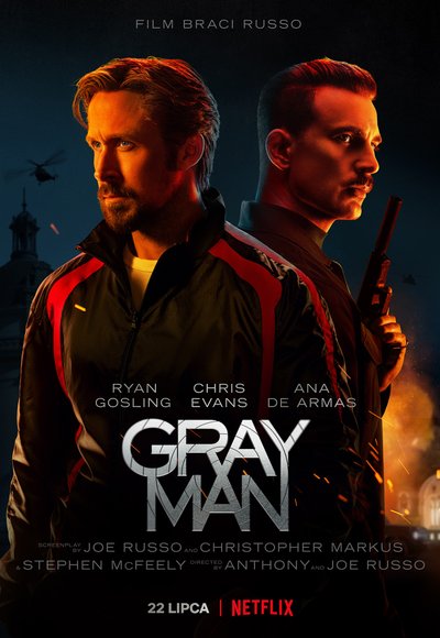 Fragment z Filmu Gray Man (2022)